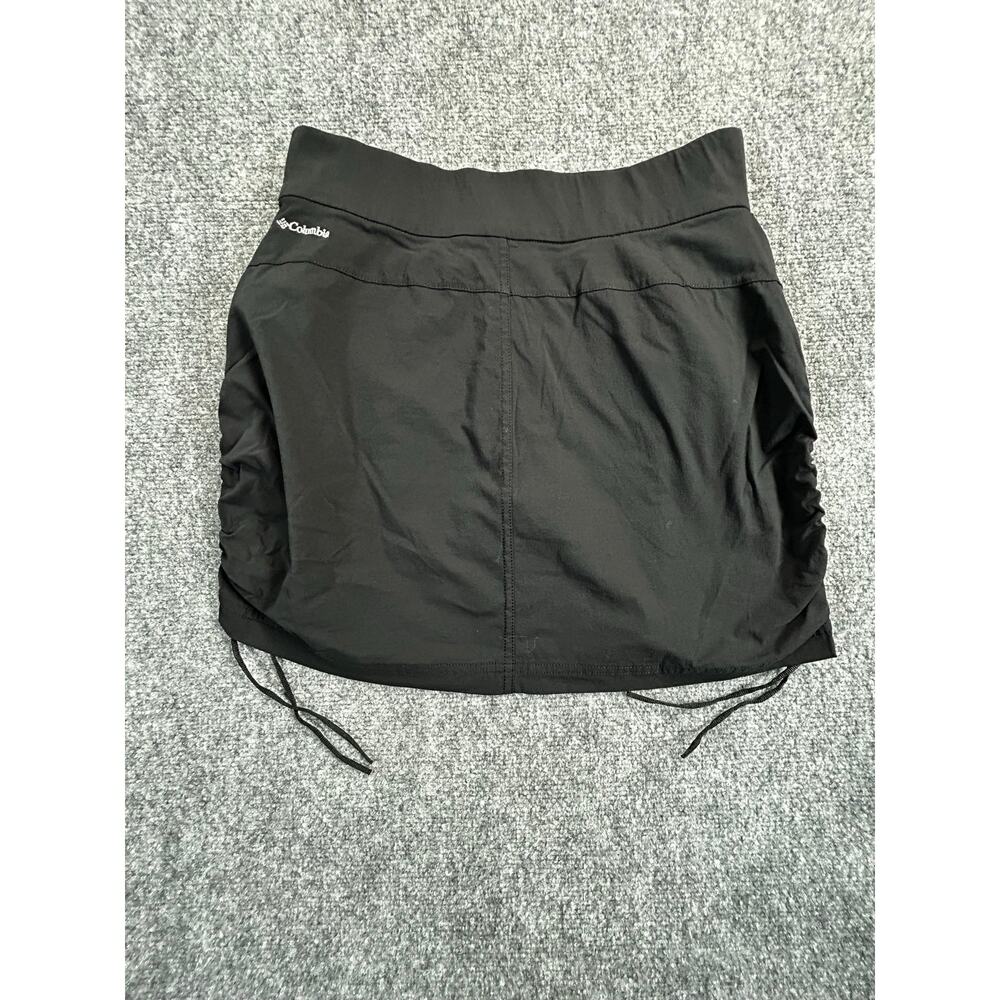 Columbia Omni-Shield Black Skort Women's Medium M Stretch Hiking Golf Skirt - Picture 2 of 8